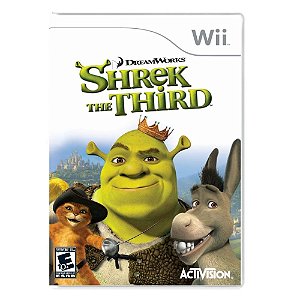 Jogo Shrek The Third Nintendo Wii Usado