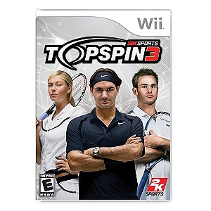 Jogo Top Spin 3 Nintendo Wii Usado