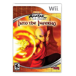 Jogo Avatar The Left Airbender Into The Inferno Nintendo Wii Usado