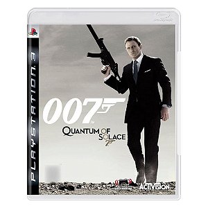 Jogo 007 Quantum Of Solace PS3 Usado