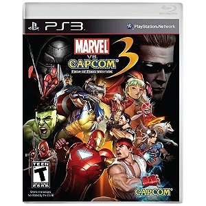 Jogo Marvel vs. Capcom 3 Fate Two Worlds PS3 Usado S/encarte