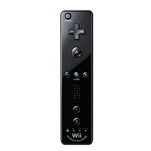Controle Nintendo Wii Preto Remote Usado