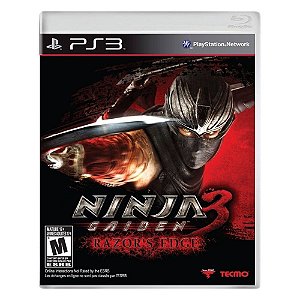 Jogo Ninja Gaiden 3 Razor's Edge PS3 Usado
