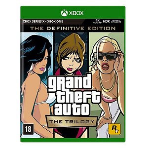 Jogo Grand Theft Auto The Trilogy Xbox One e Series X Novo