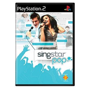 Jogo Singstar Pop PS2 Usado