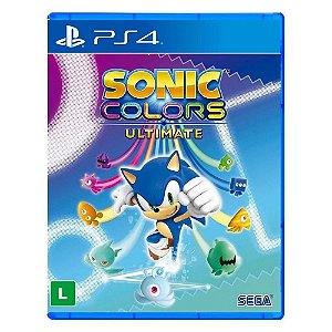 Jogo Sonic Colors Ultimate PS4 Novo