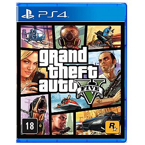 Jogo Grand Theft Auto V GTA 5 PS4 Usado S/encarte