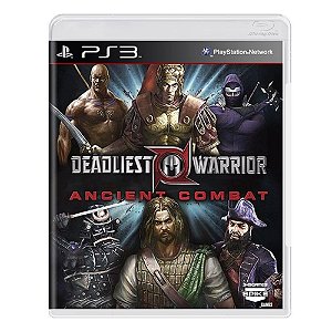 Jogo Deadliest Warrior Ancient Combat PS3 Usado