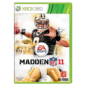 Jogo Madden NFL 11 Xbox 360 Usado S/encarte
