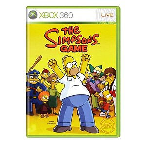 Jogo The Simpsons Game Xbox 360 Usado