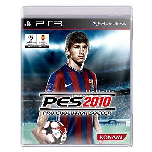 Jogo Pes 2010 PS3 Usado
