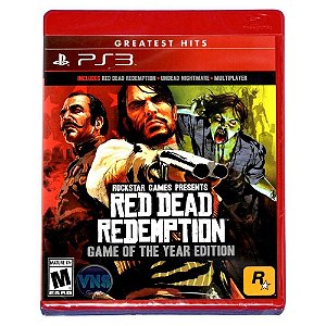 Jogo Red Dead Redemption Edição Do Ano PS3 Usado