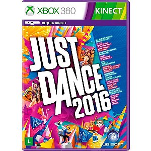 Jogo Just Dance 2016 Xbox 360 Usado S/encarte