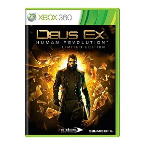 Jogo Deus Ex Human Revolution Xbox 360 Usado PAL