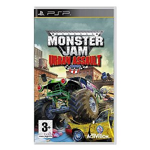 Jogo Monster Jam Urban Assault PSP Usado S/encarte