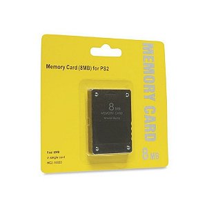 Memory Card 8MB PS2 Novo