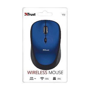 Mouse Wireless YVI Azul Trust Novo