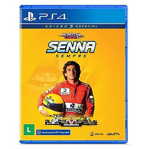 Jogo Horizon Chase Turbo Senna Sempre Edição Especial PS4 Novo