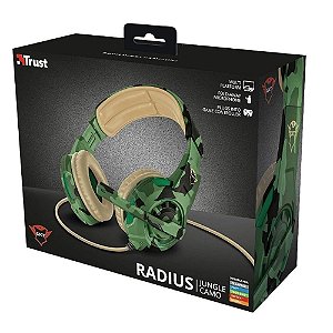 Headset Gamer Radius GXT 310C Trust Novo