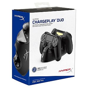 Chargeplay Duo Hyperx PS4 Novo