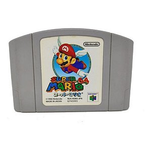 Jogo Super Mario 64 N64 Original Usado
