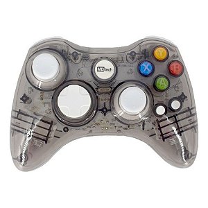 Controle Xbox 360 Sem Fio Transparente MBtech Usado