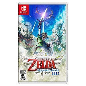 Jogo The Legend Of Zelda Skyward Sword HD Switch Novo