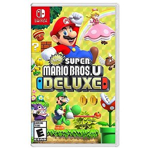 Jogo New Super Mario Bros. U Deluxe Switch Novo