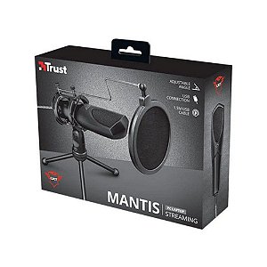 Microfone Mantis Streaming GXT 232 Trsut Novo