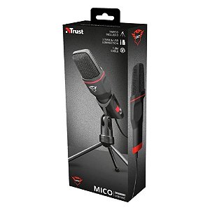 Microfone USB Mico GXT 213 Trust Novo