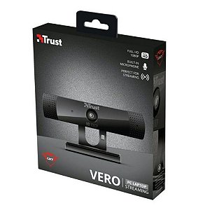 Webcam Vero Streaming GXT 1160 Trust Novo