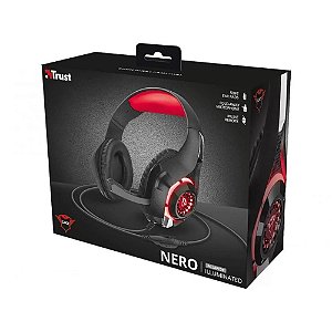 Headset Gamer Nero GXT 313 Trust Novo