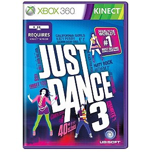 Jogo Just Dance 3 Xbox 360 Usado S/encarte