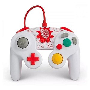 Controle Wired GameCube Mario Nintendo Switch Novo