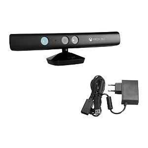 Sensor Kinect Com Adpatador Xbox 360 Usado