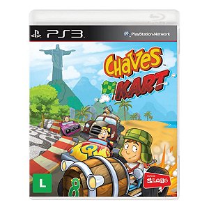 Jogo Chaves Kart PS3 Usado