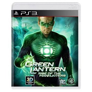 Jogo Green Lantern Rise of The Manhunters PS3 Usado
