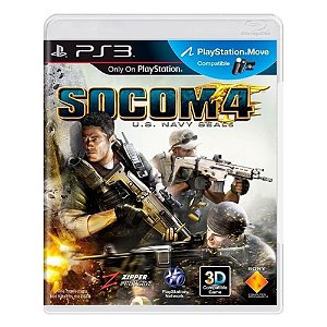 Jogo Socom 4 U.S. Navy Seals PS3 Usado