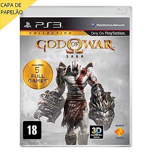 Jogo God Of War Saga P PS3 Usado