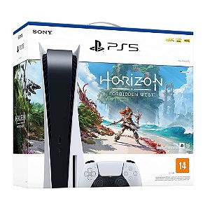 Console Playstation 5 Horizon Forbidden West Versão C/ Blu Ray Novo