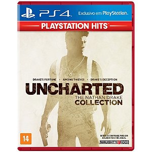 Jogo Uncharted The Nathan Drake Collection PH PS4 Usado S/encarte