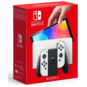 Console Nintendo Switch Oled Branco Novo