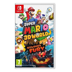 Jogo Super Mario 3D World + Bowser's Fury Switch Novo