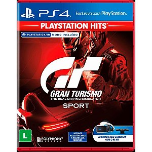 Jogo Gran Turismo Sport Playstation Hits PS4 Usado