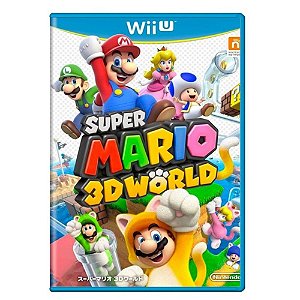 Jogo Super Mario 3D World Nintendo Wii U Usado