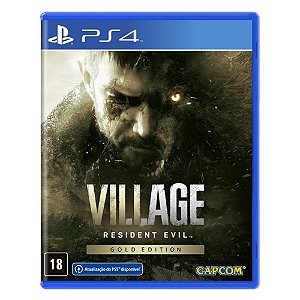 Jogo Resident Evil Village Gold Edition PS4 Novo