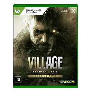 Jogo Resident Evil Village Gold Edition Xbox Series X e Xbox One Novo