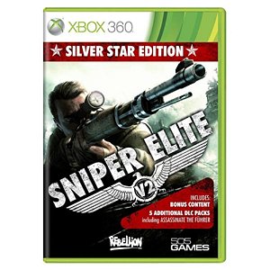 Jogo Sniper Elite V2 Silver Star Edition Xbox 360 Usado