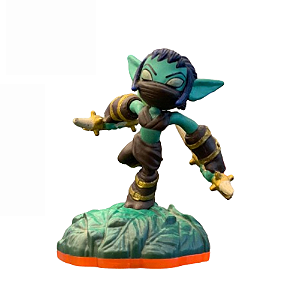 Boneco Stealth Elf Skylanders Spyros Adventure Usado