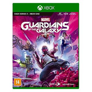 Jogo Marvel Guardians of The Galaxy Xbox One e Series X Usado